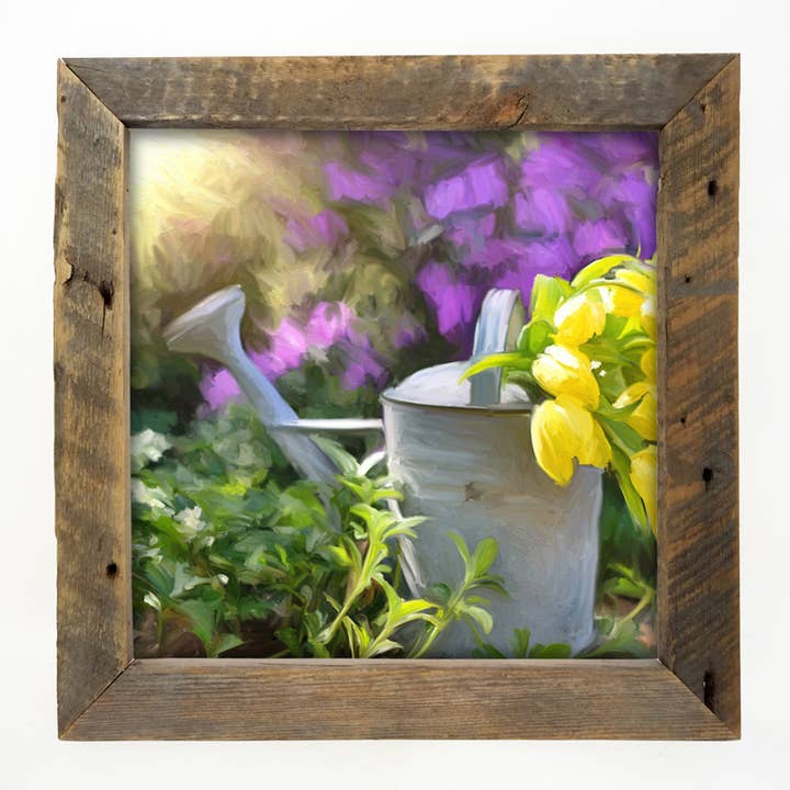 tulips in the watering can for wholesale by ginger blue