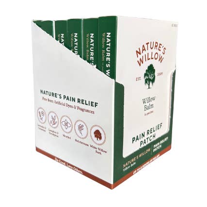 HOT PRODUCT - 🔥Pain Relieving Patch NEW 6 pack compact tray for wholesale by Nature's Willow