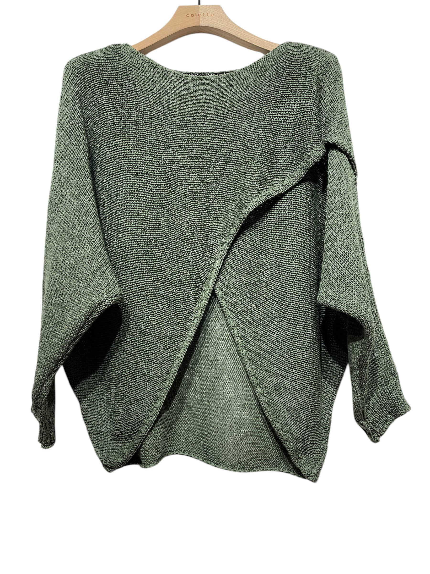 LINEN & COTTON HOUSE – wholesale Stickad topp - Dam – 6461 100 % bomull, one size, US 12-16, UK 8-12, EU 40-4422