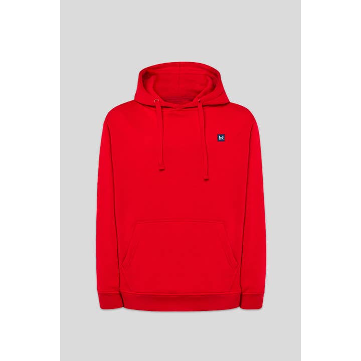 Red Hoodie with Patch for wholesale by Custi Mikelo: Men's Clothing & Christmas Gifts