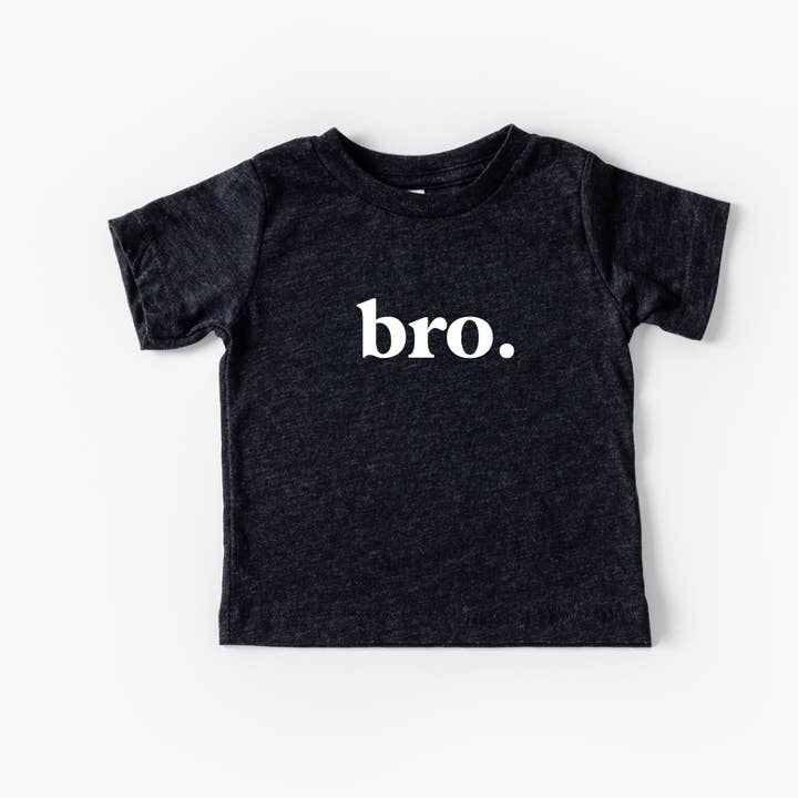 SBG Co. - Vente T-shirt sérigraphié – enfant - bro. - Black or Blue - tee-shirt bébé/tout-petit0