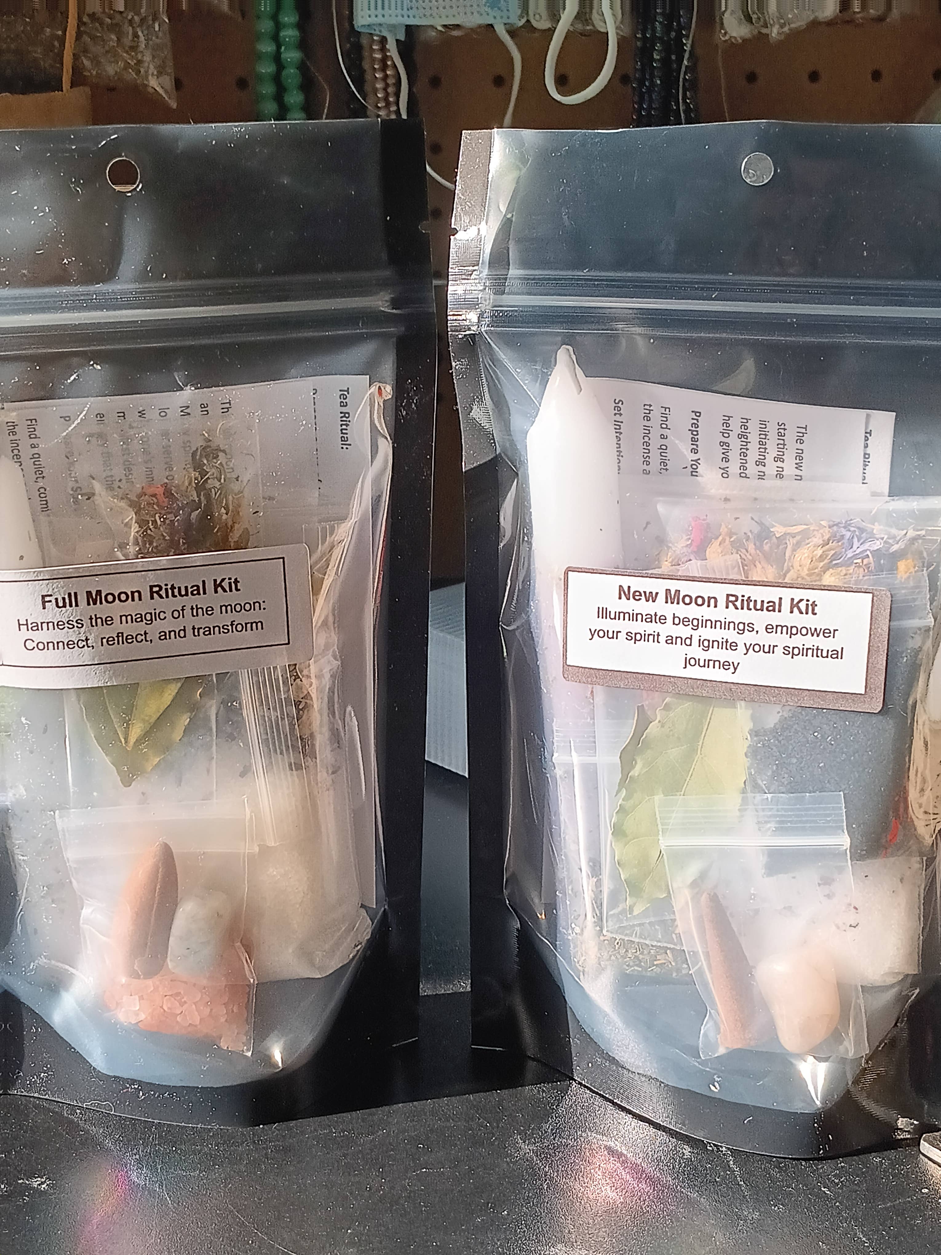 Elemental Earth Shop - Vente Accessoire de méditation - Kit rituel de la nouvelle lune4