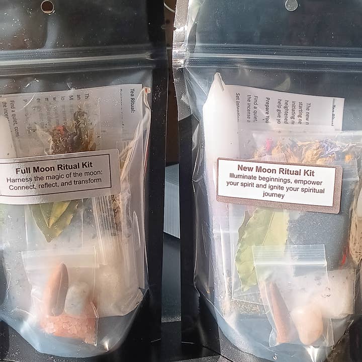Elemental Earth Shop - Vente Accessoire de méditation - Kit rituel de pleine lune4