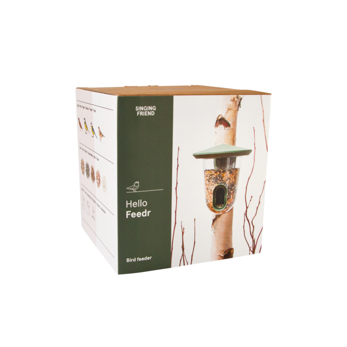 SingingFriend – wholesale Bird feeder – Hello Feeder plastic bird feeder3