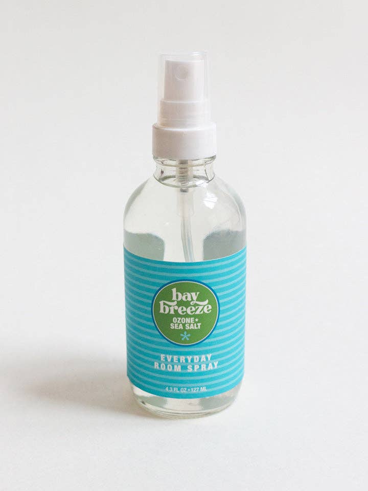 Bay Breeze Room Spray | glass spray bottle | ozone+sea salt for wholesale by Valley Goods