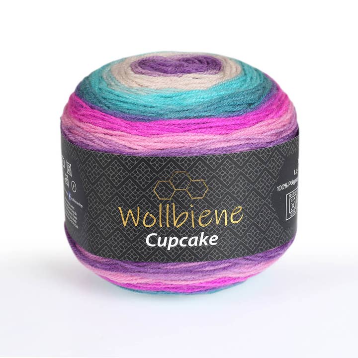 Wollbiene - Wholesale Yarn - woolen bee cupcake gradient wool knitting wool 150g3