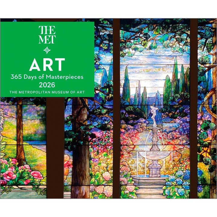 Art 365 Days of Masterpieces 2026 Day-to-Day Desk Calendar for wholesale by BrownTrout Publishers