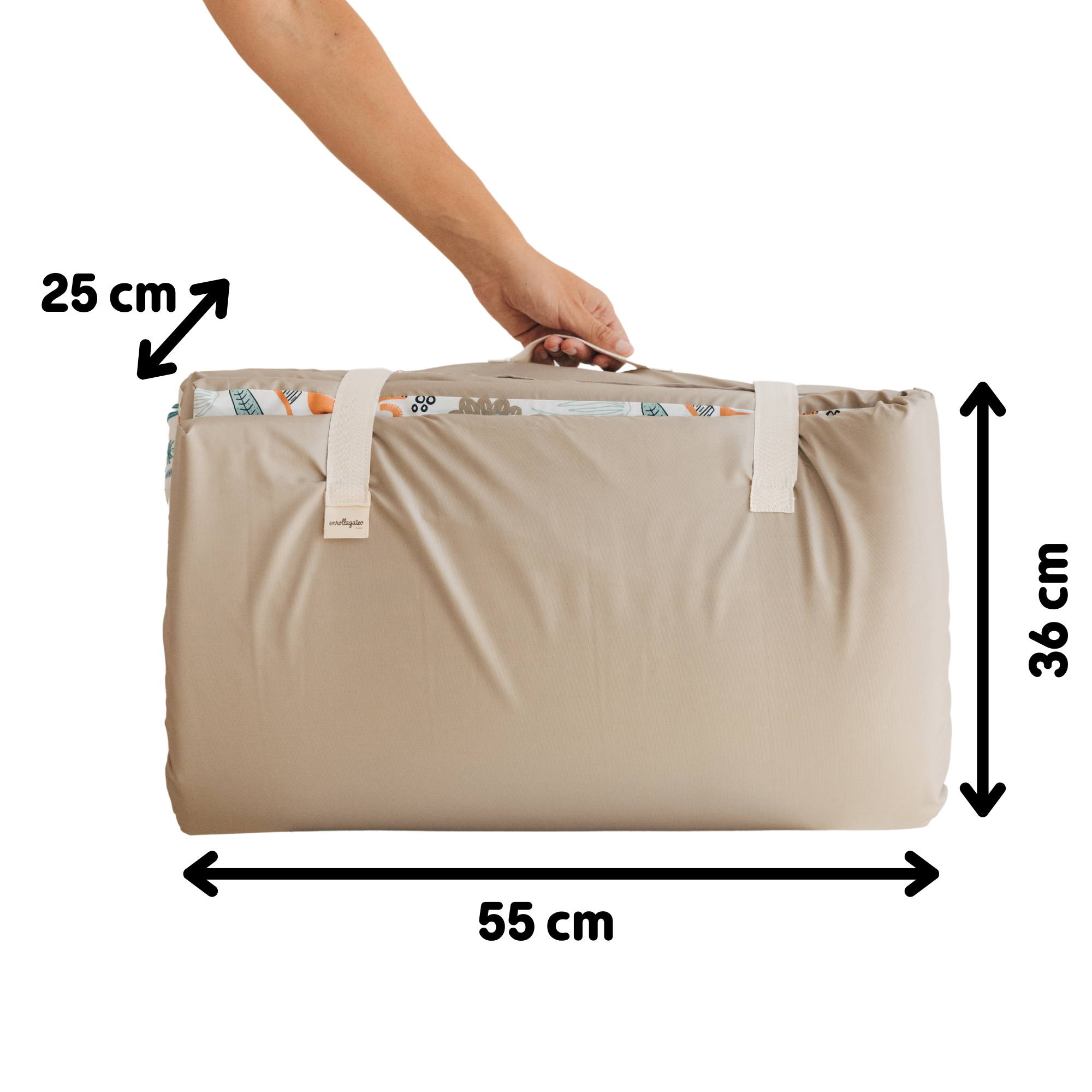 MIMAAR BARCELONA SL - Wholesale Play Mat - Kids & Baby - SENSORY ROLL UP - WATERPROOF TOUCAN AND FRIENDS PRINT10