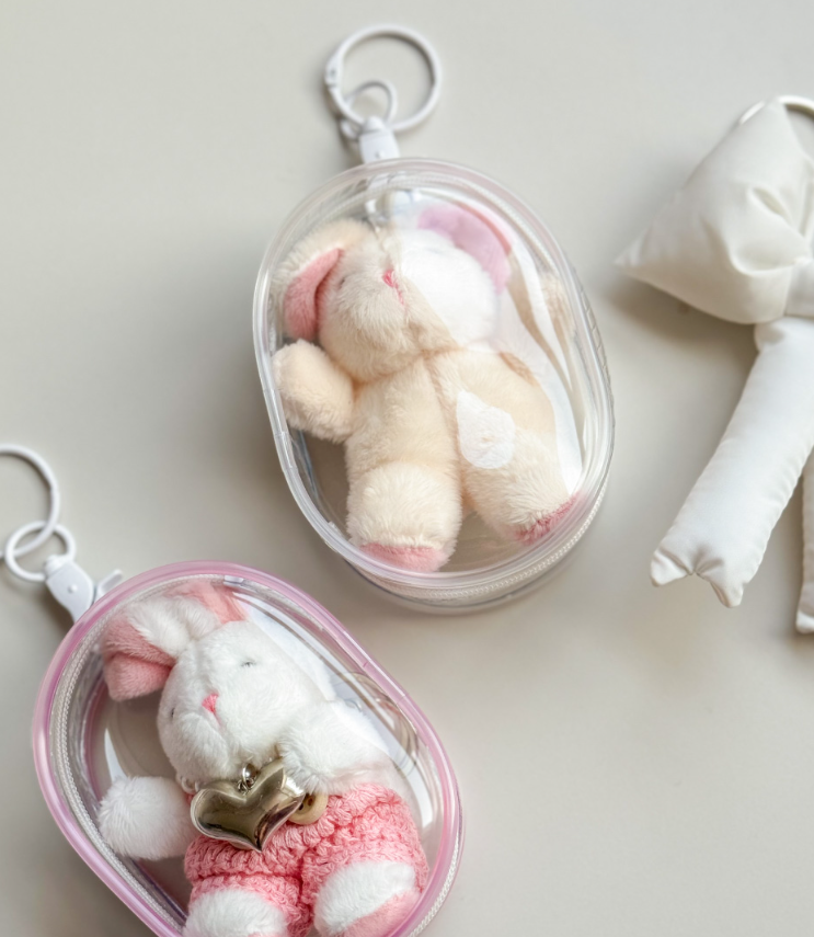 Collectable Toy Clear Gacha Pouch Storage - Bag Charm  for wholesale on Faire7