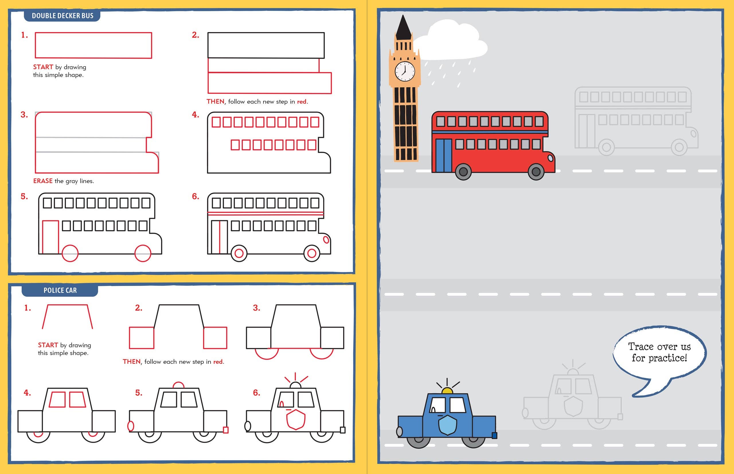 Peter Pauper Press - Wholesale Display Book - Learn to Draw . . . Cars, Trucks, & Trains!5