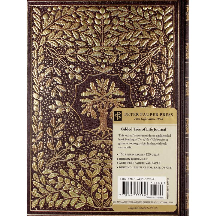 Peter Pauper Press - Wholesale Journal/Diary - Gilded Tree of Life Journal3