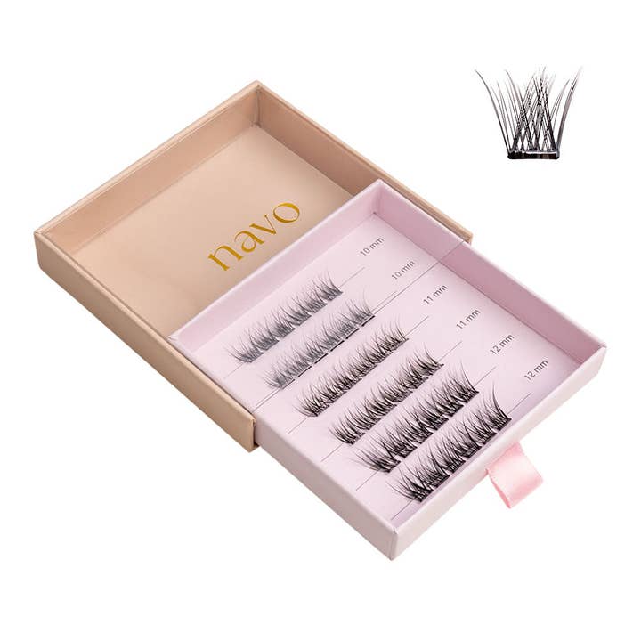 Bloom - 36 Press & Go Lash Clusters for wholesale by Navo Lashes