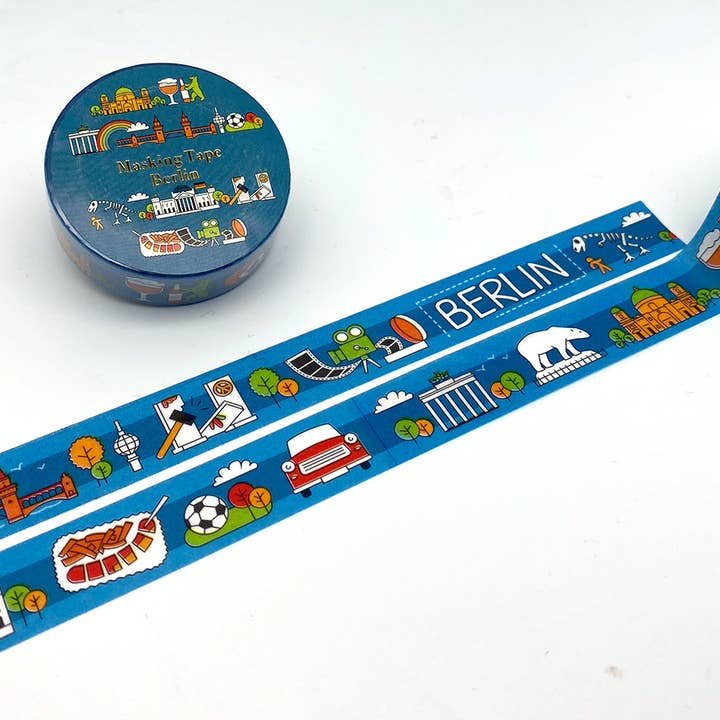 Creabrulee – Großhandel Washi-Tape – Citytapes Masking/Washi Tape Souvenir Berlin, München ..