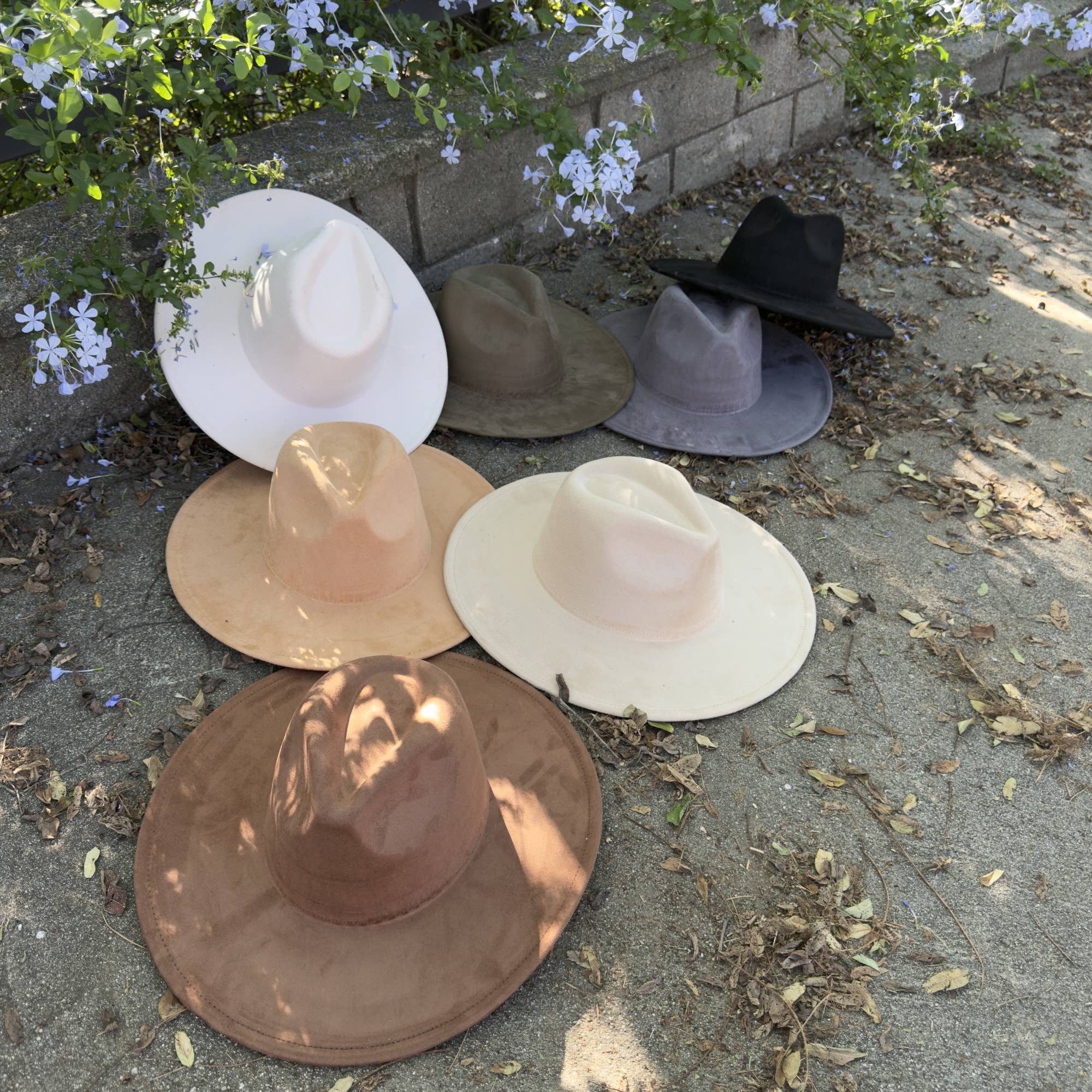 Queens INC - Wholesale Fedora - Women's - Fashion Classic Wide Brim Premium Suede Hat15