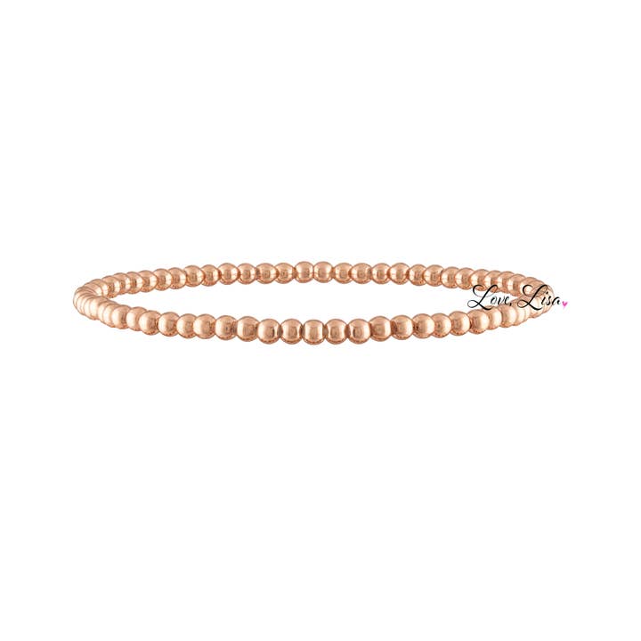 Love, Lisa - Wholesale Beaded Bracelet - Build Your Own Stack Of Beaded Bracelets Made with Elastic