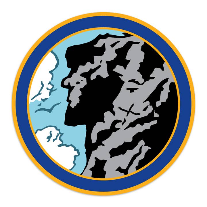 New Hampshire Old Man Of The Mountain Mini Sticker 20 ct for wholesale by RetroPlanet