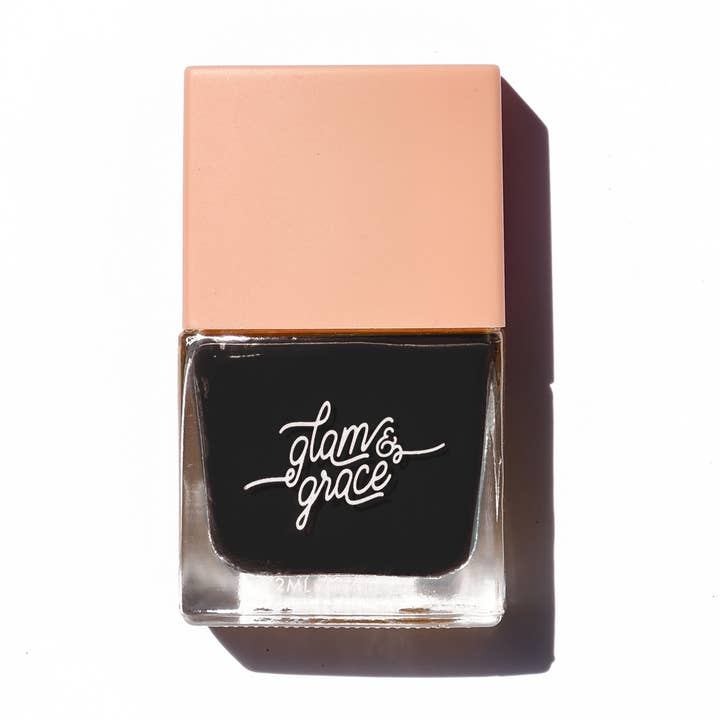Vernis à ongles non toxique — Smoke Jelly (translucide) pour la vente par Glam & Grace