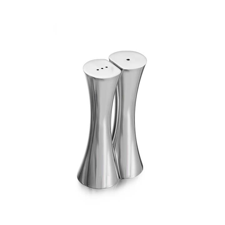 Nambe - Wholesale Salt & Pepper Shaker Set - Kissing Salt and Pepper Shakers