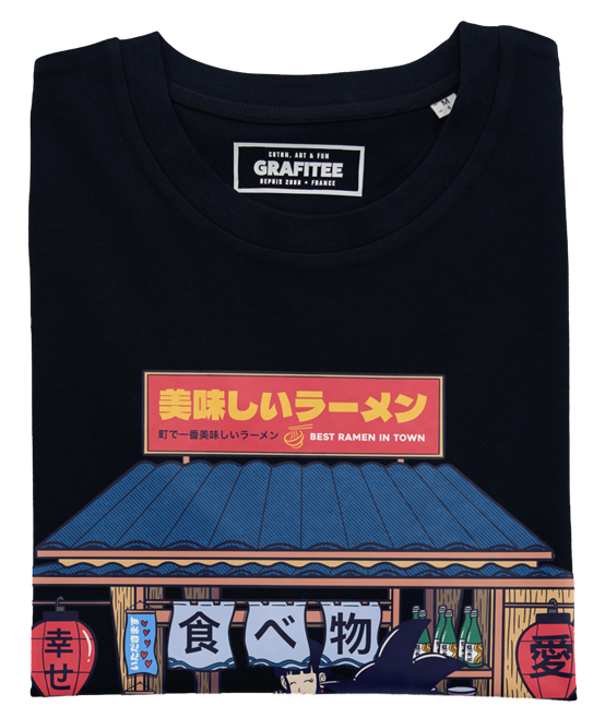 Negro Camiseta House of Ramen Dragon Ball - Son Goku de venta al por mayor en Faire1