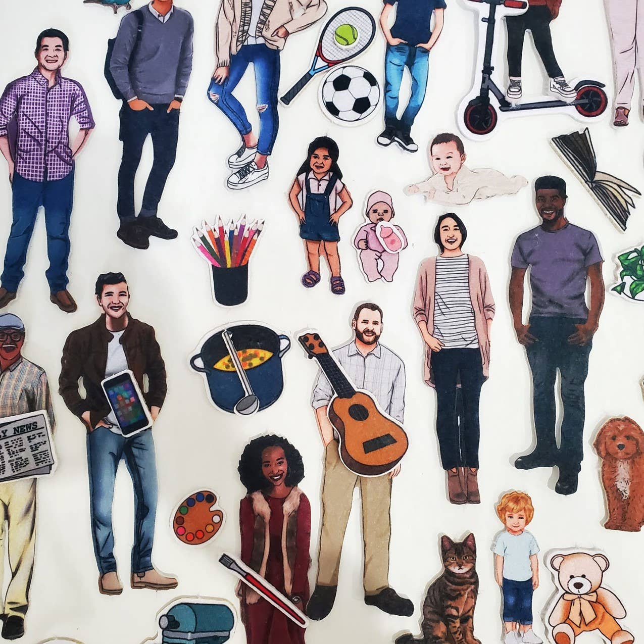 My Felt Story - Wholesale Toy Set - Kids - My Felt Story Multicultural Family Felt Set9