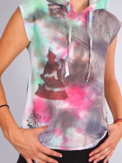 Zen Sleeveless Hoody for wholesale by Tristan and Hannah
