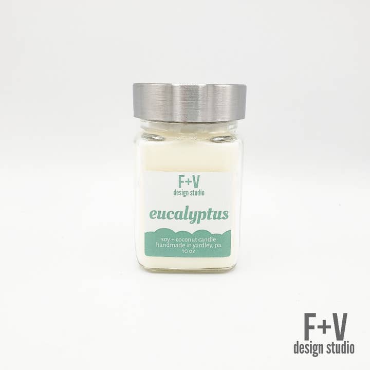 Eucalyptus 12oz for wholesale by F + V Design Studio