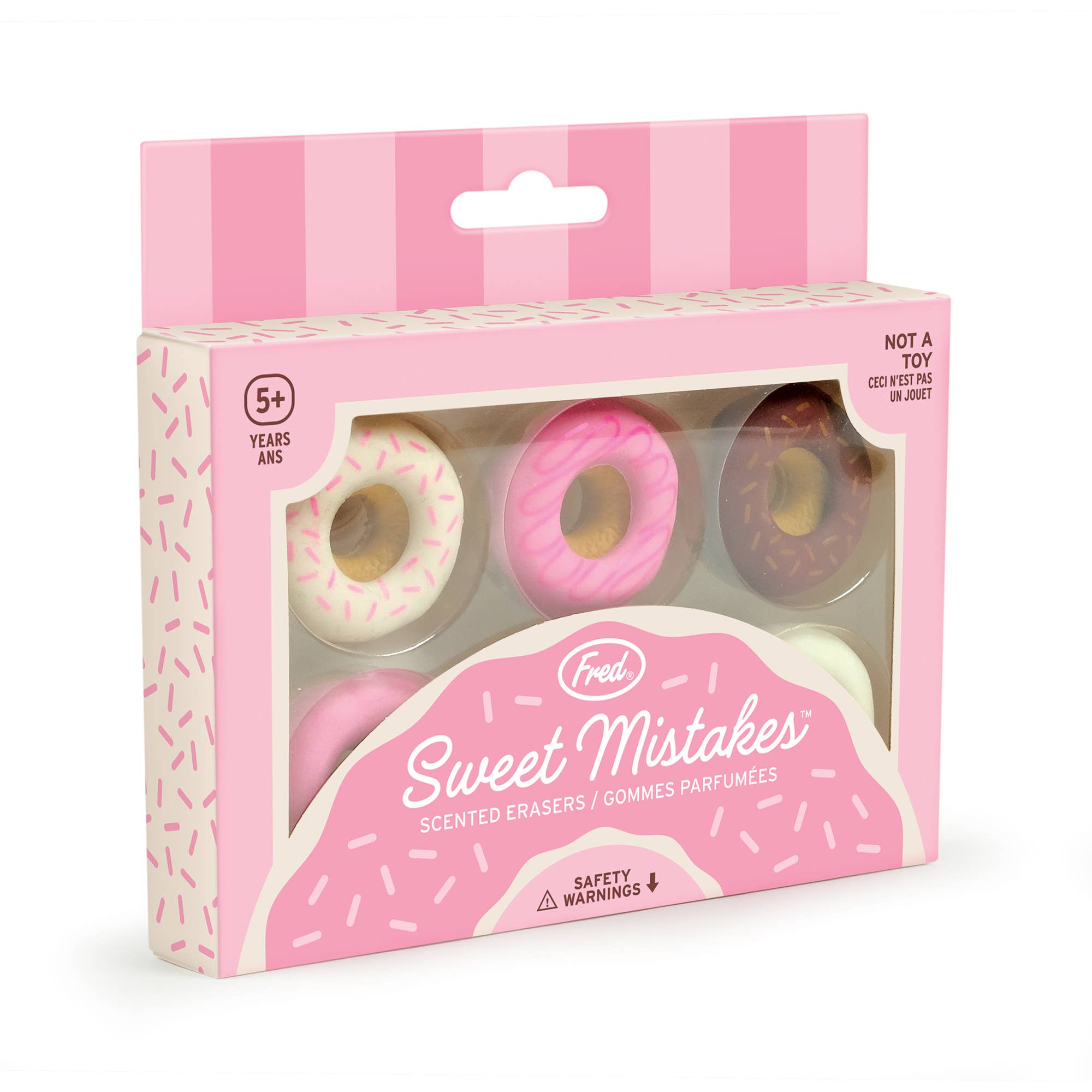 Fred & Friends - Wholesale Eraser - Sweet Mistakes - Donut  Erasers3