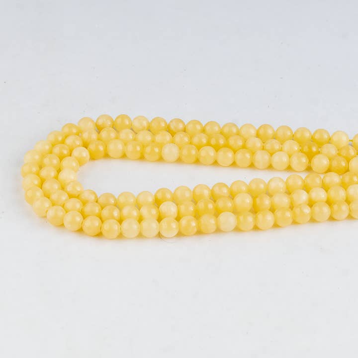 Soothing Crystals Beads - Wholesale Beads - Crystal Beads | Honey Calcite | Gemstone Healing Beads
9