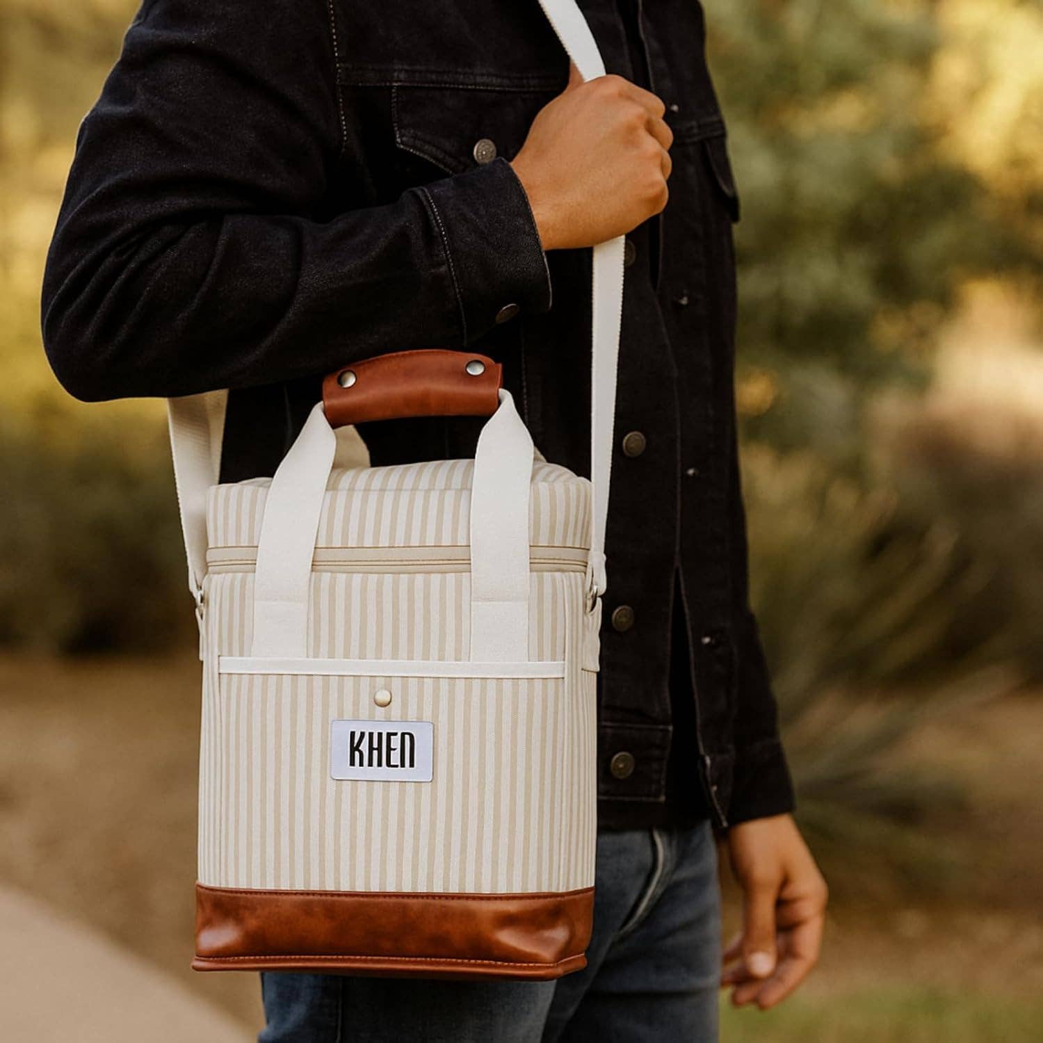 The Wine Savant /  Khen Glassware – wholesale Vinkasse – Kylväska för 2 flaskor vin, isolerad och läcksäker3