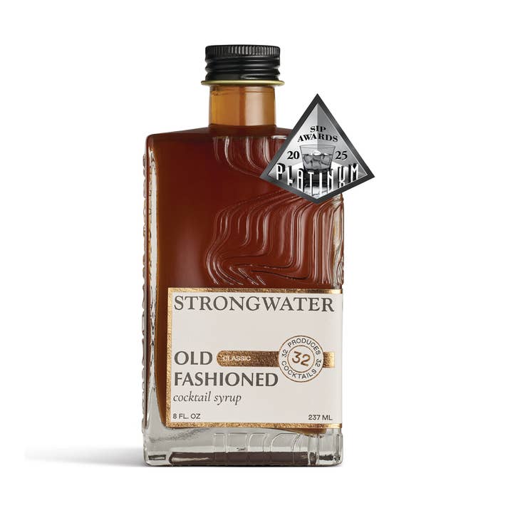 Strongwater - Vente Mélange/sirop pour cocktails - Sirop pour mixeur à cocktails à l'ancienne0
