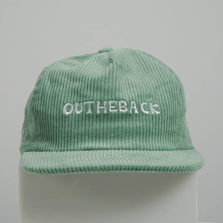 SAGE CORDUROY HOED voor wholesale door Out The Back