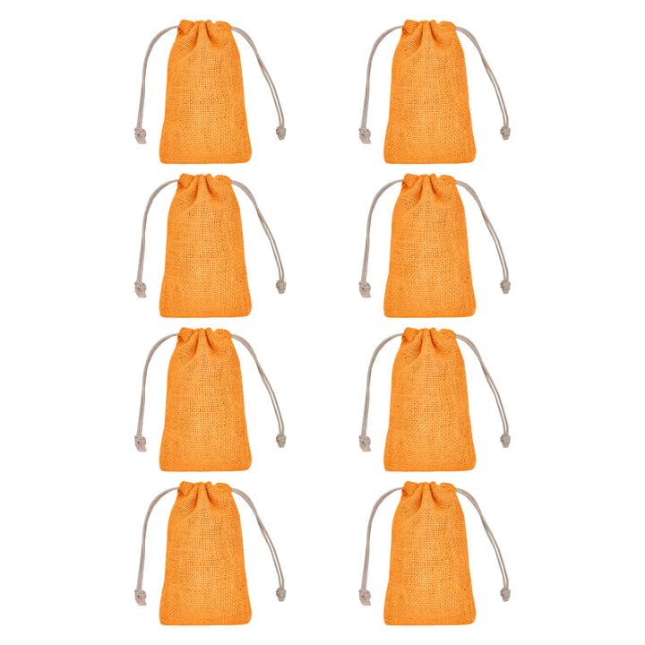 ecojutebags - Wholesale Gift bag set/pack - Set of 8 Gift Bags – Burlap Jute Drawstring Pouches24