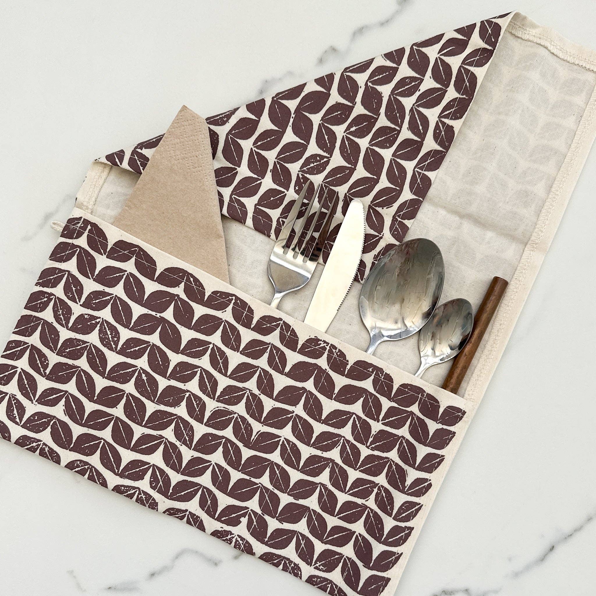 spaZa - Wholesale Lunch Bag/Box - Cutlery Roll | carry your utensils for lunch box, picnic, ro5