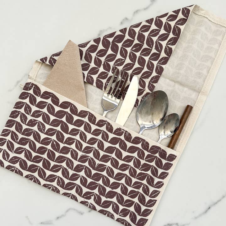 spaZa - Wholesale Lunch Bag/Box - Cutlery Roll | carry your utensils for lunch box, picnic, ro5