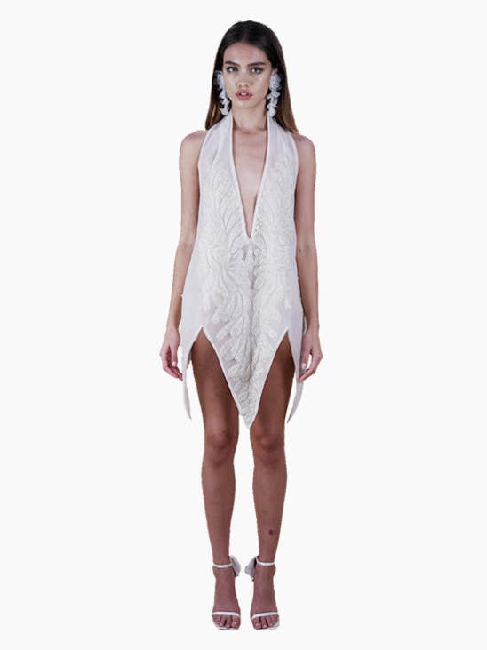 Isolde beaded Dress for wholesale by NARCES