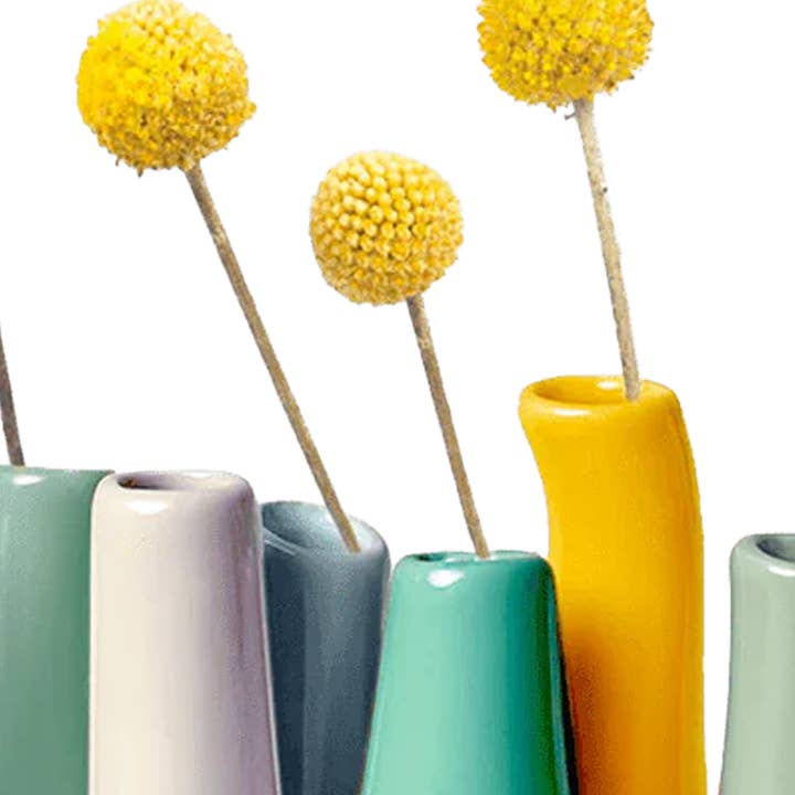 Chive - Wholesale Vase - Pooley Colorful Bud Vase For Flower Arranging Rectangular62