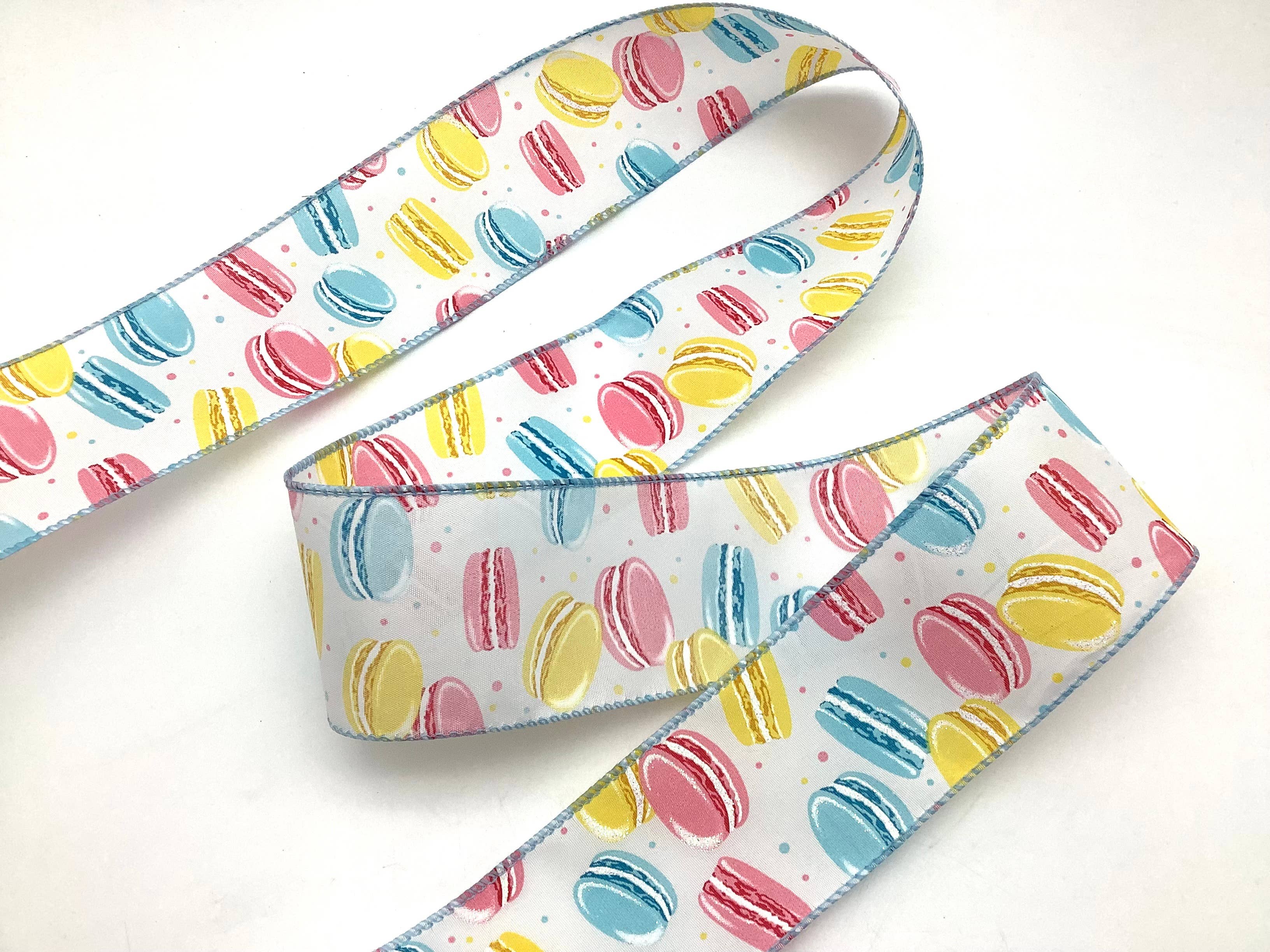 All Little Cute Things - Wholesale Streamer - Tea House Decoration Centerpiece French Macaron Ribbon1