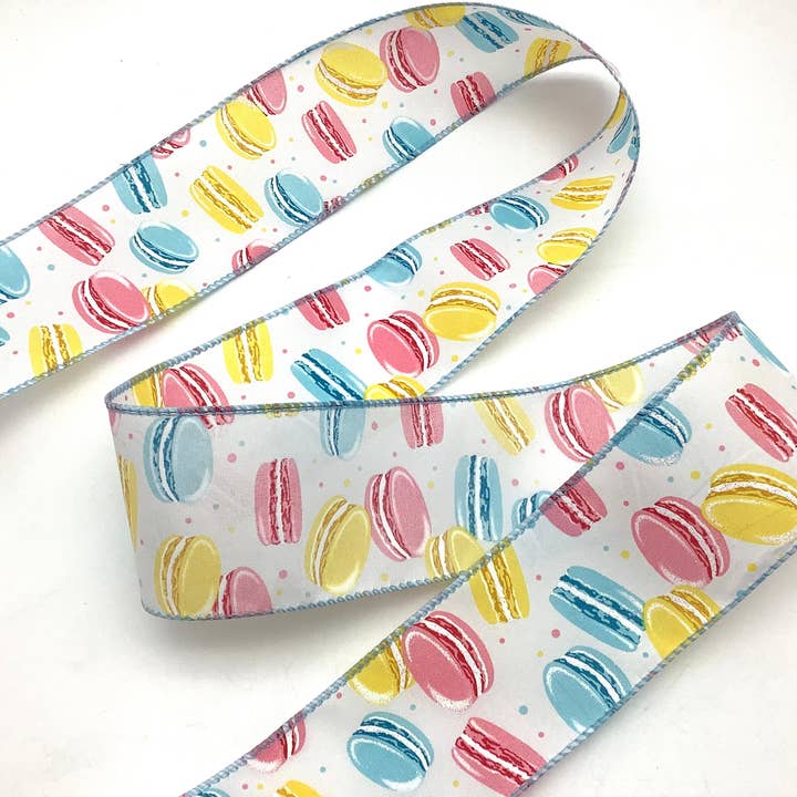 All Little Cute Things - Wholesale Streamer - Tea House Decoration Centerpiece French Macaron Ribbon1