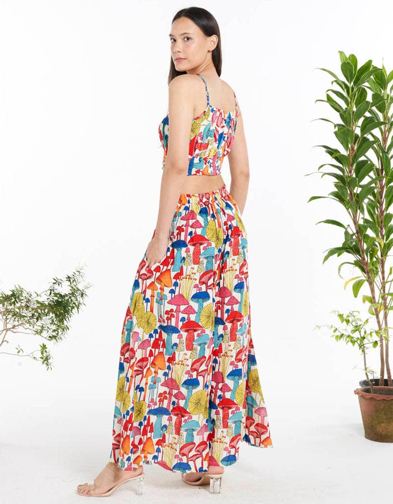 Kathmandu Imports - Venta al por mayor Pantalones - Mujer - PANTALÓN PALAZZO DE RAYÓN (TH-1864PK)3