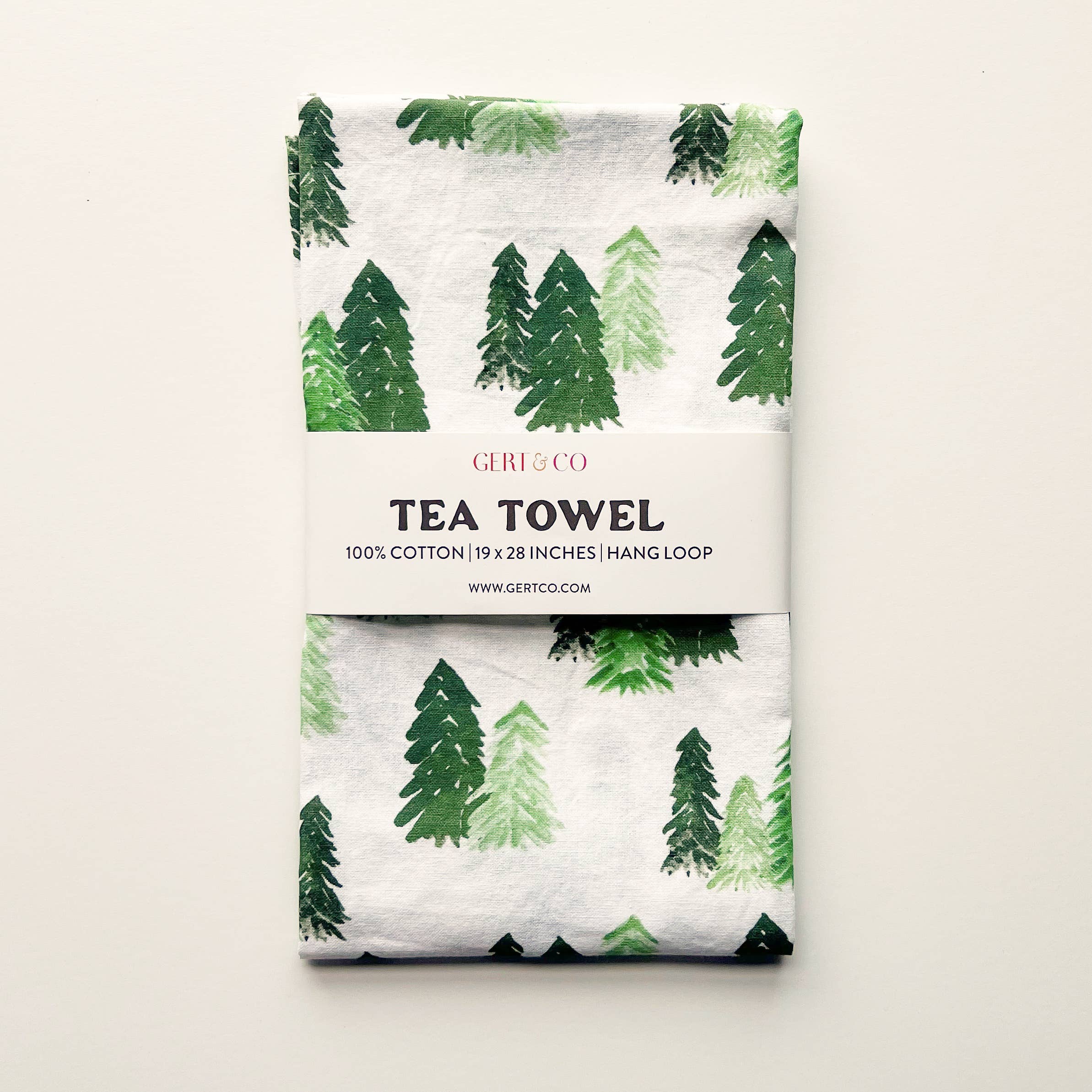 Gert & Co - Wholesale Tea Towel - Forest Trees Kitchen Towel | Cabin Tea Towel4