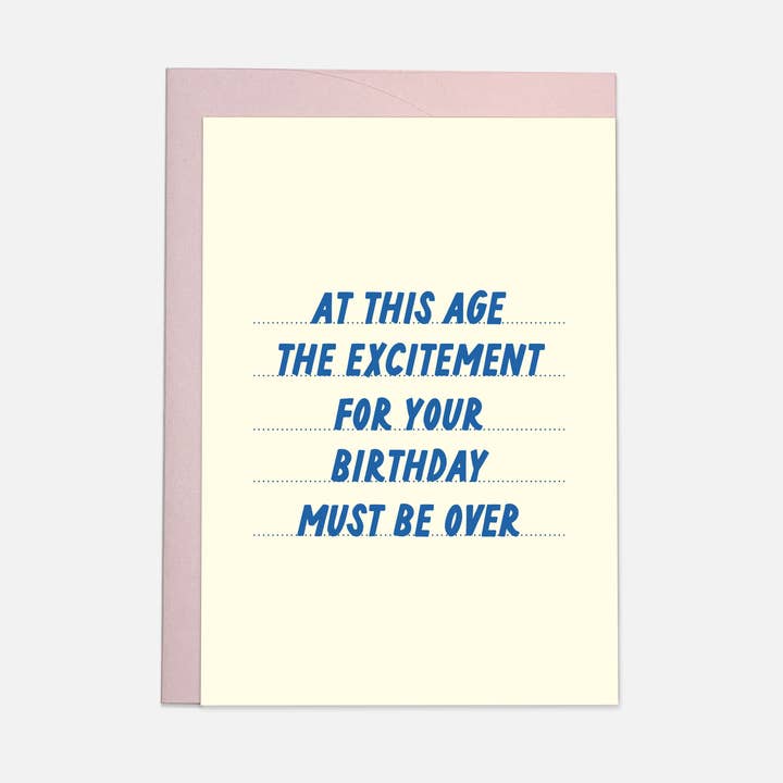 Kaart Blanche - Vente Cartes d'anniversaire - Excitation autour d'une carte de vœux0