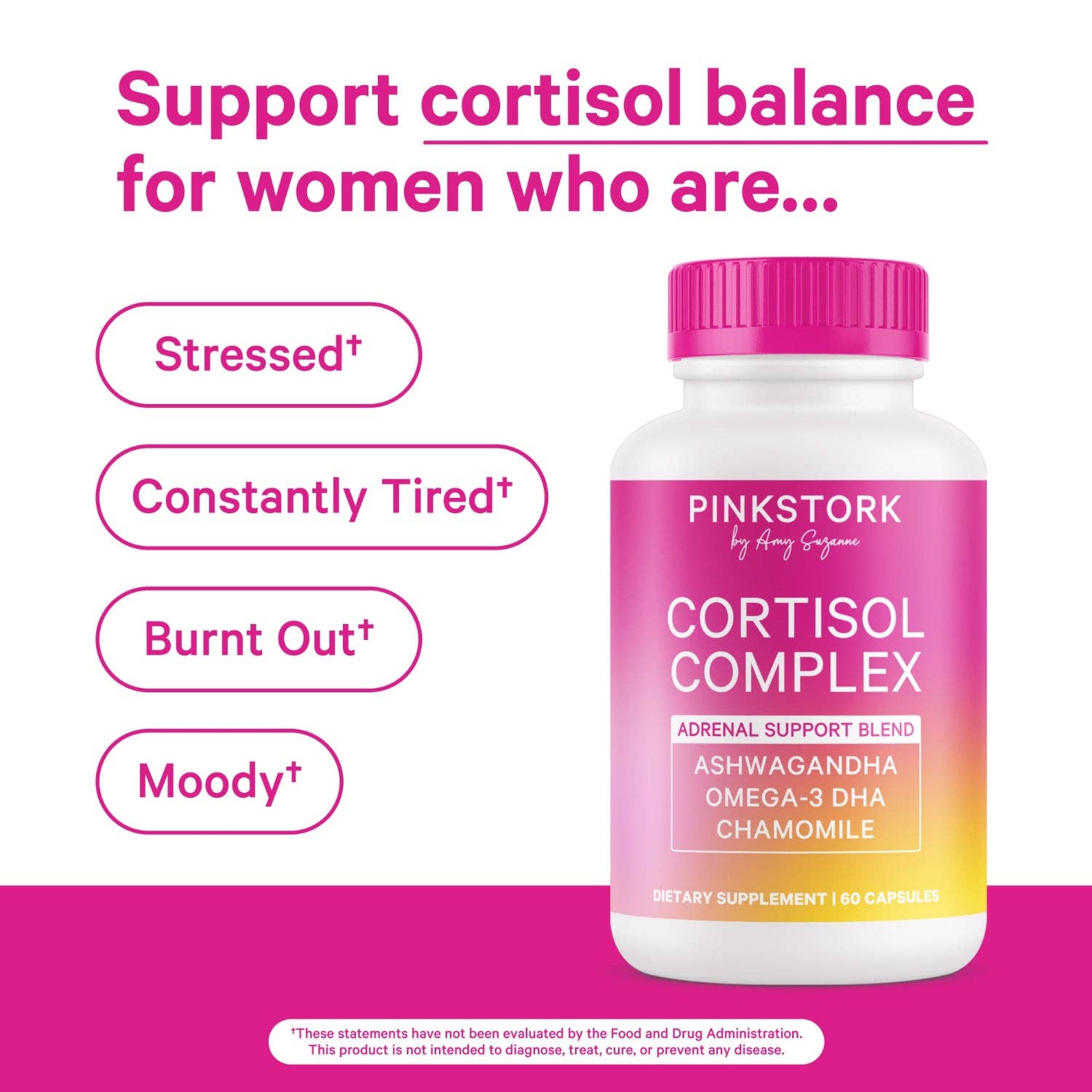 Pink Stork - Wholesale Oral Supplement/Vitamin - Cortisol Complex2