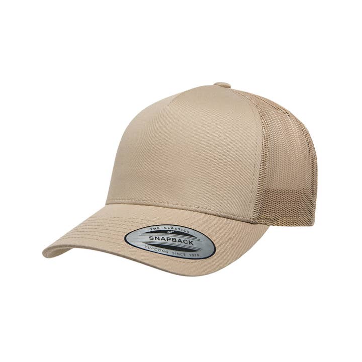 Total Apparel - Wholesale Trucker Hat - Unisex - Yupoong Adult 5-Panel Retro Trucker Cap | 65061