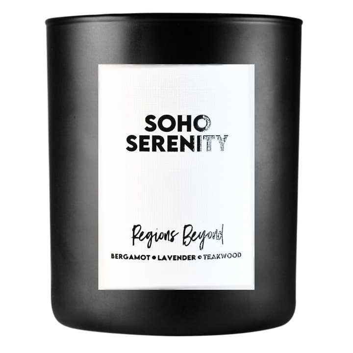 Soho Serenity | Vela de lujo | Fabricada en el Reino Unido para venta al por mayor de Regions Beyond