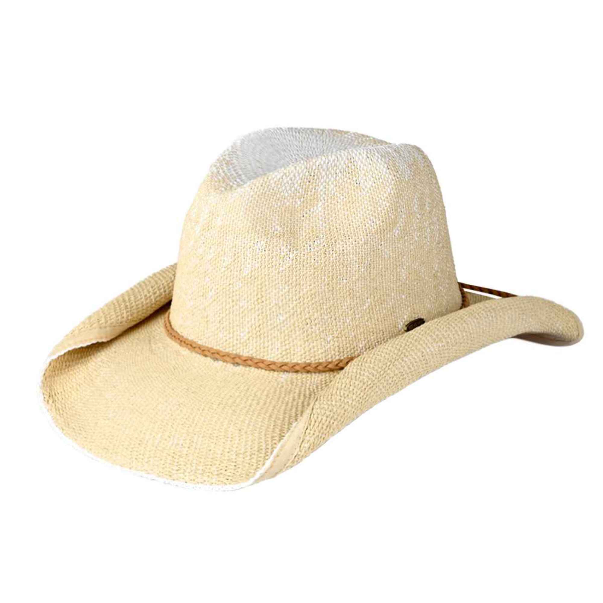 MiMi Wholesale - Wholesale Cowboy Hat - Women's - CBH0034 Ombre Rolled Edge Cowboy Hat1