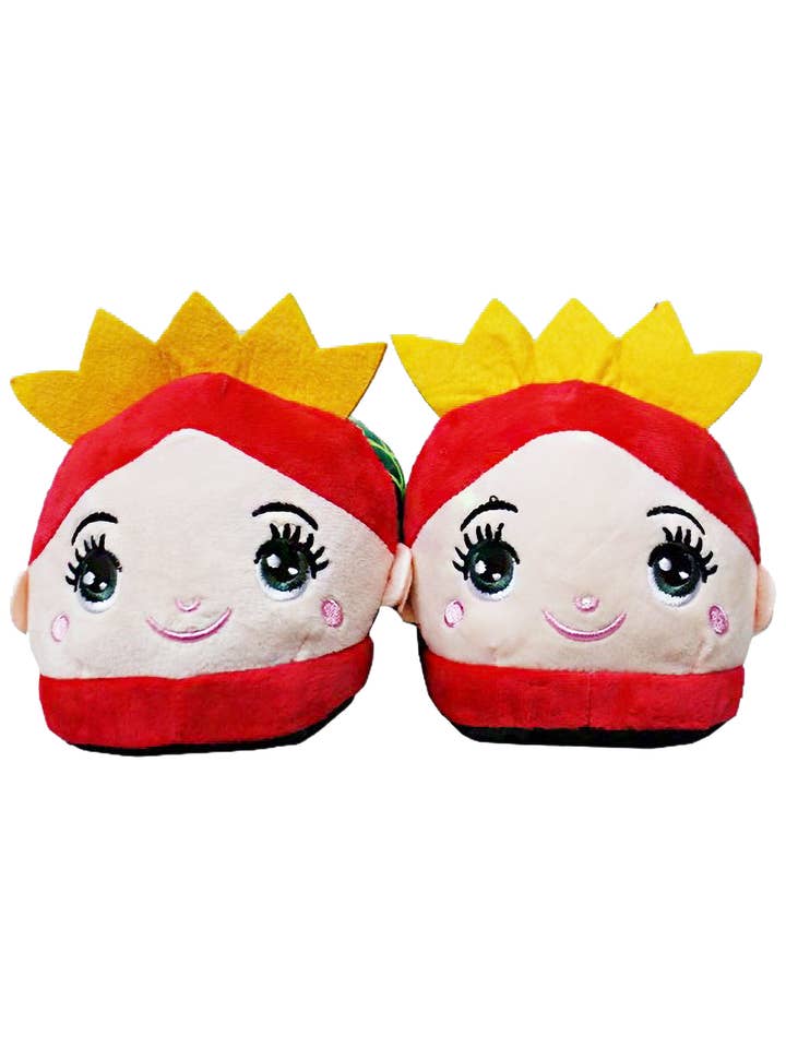 Cap Zone - Wholesale Slippers - Kids - Kids Mermaid Princess Plush Lounge Sock Slipper7