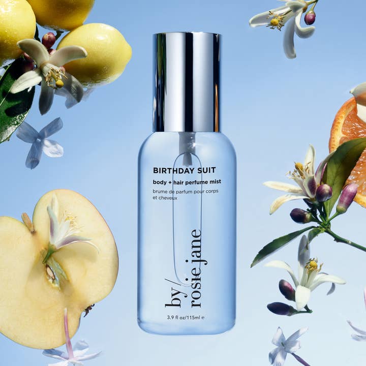 By Rosie Jane - Wholesale Perfume/Eau de Toilette - BIRTHDAY SUIT body + hair perfume mist
