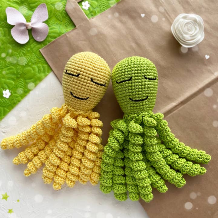 Anh2 LTD - Wholesale Stuffed/Plush Toy - Kids & Baby - Cute Crochet Octopus, Amigurumi Sea Animal, Toy For Baby4