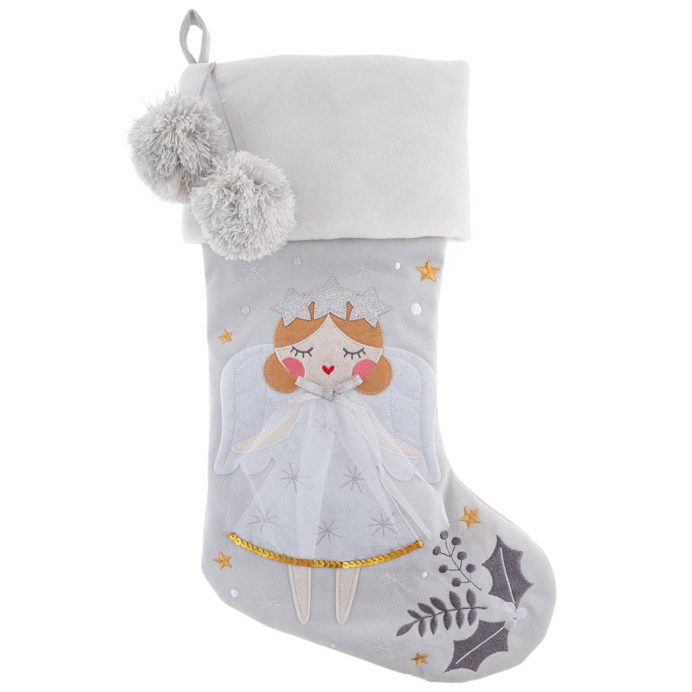 Stephen Joseph Gifts - Wholesale Holiday Stocking - Embroidered Stockings5