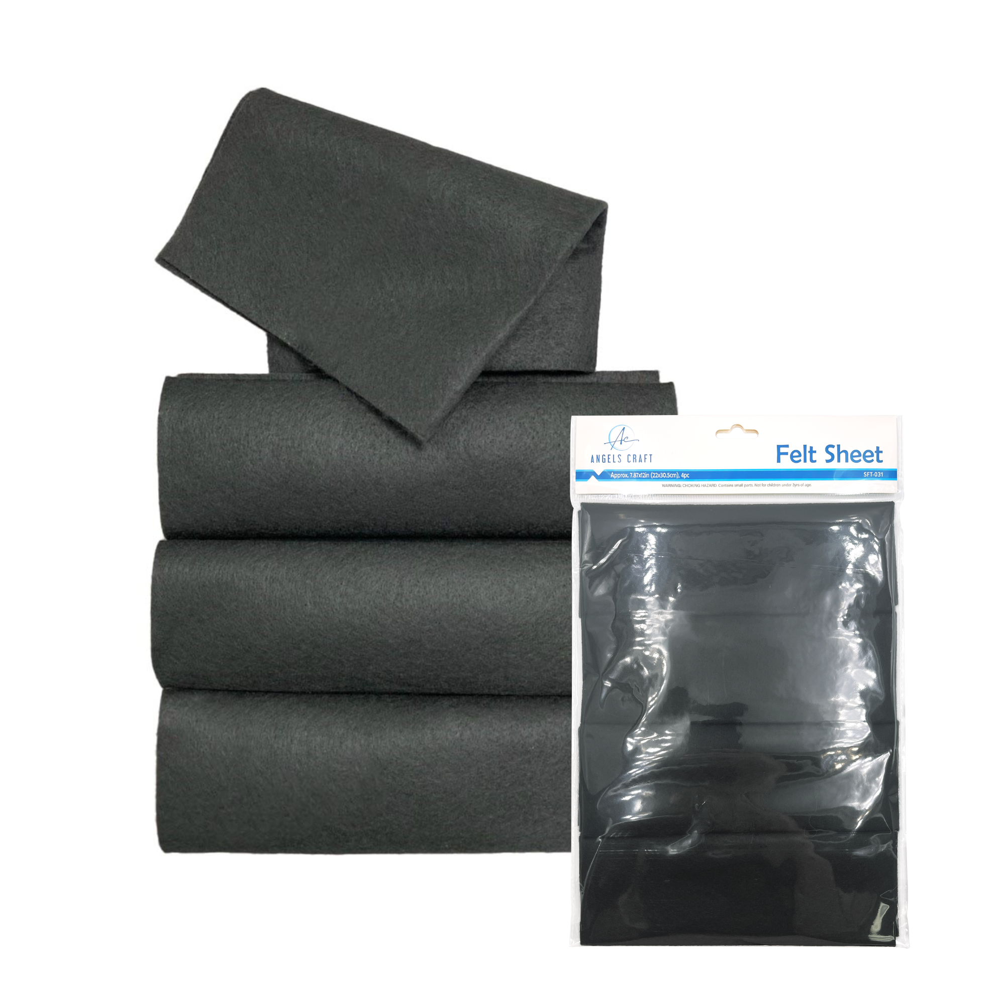 Angels Craft - Vente Matériels de bricolage - Feuilles de feutre, 20 x 30 cm, lot de 45